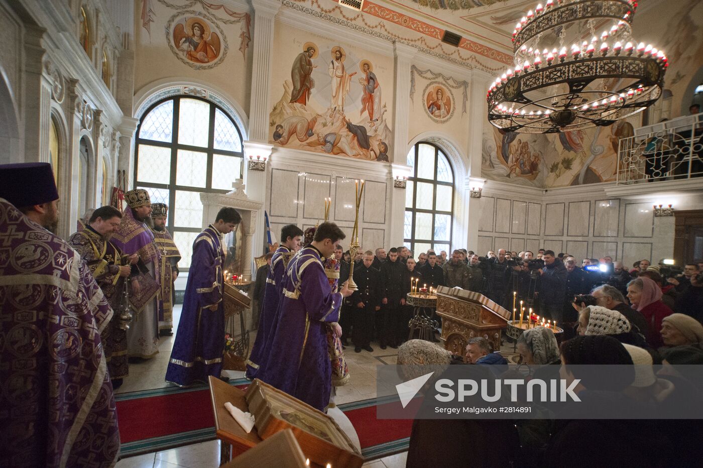 Sanctification of Church of St. Michael the Archangel in Sevastopol