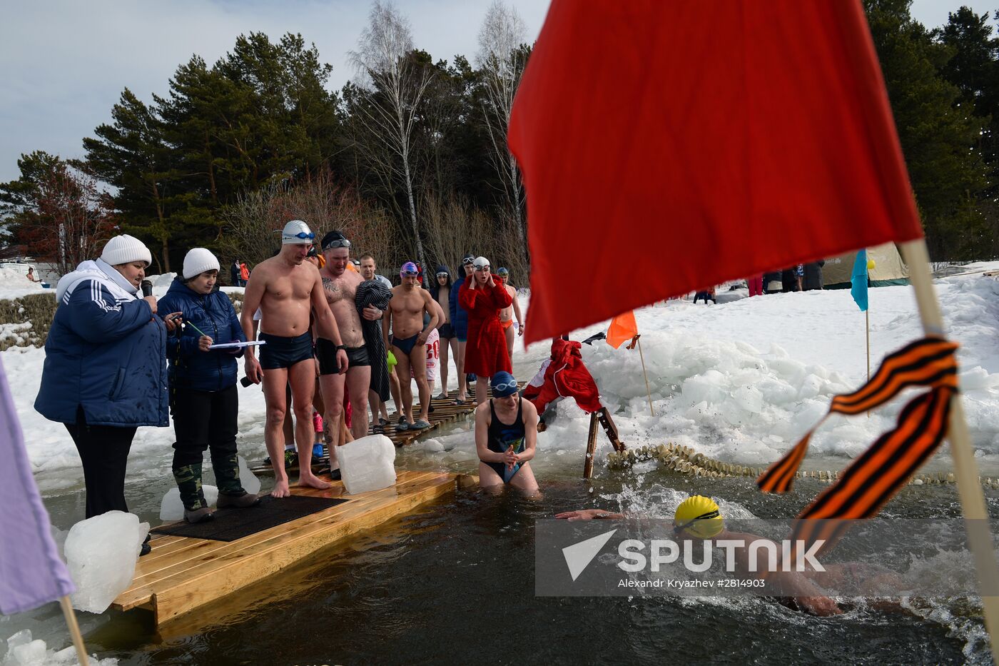 2nd Annual Inter-regional Ice Swimming Tournament