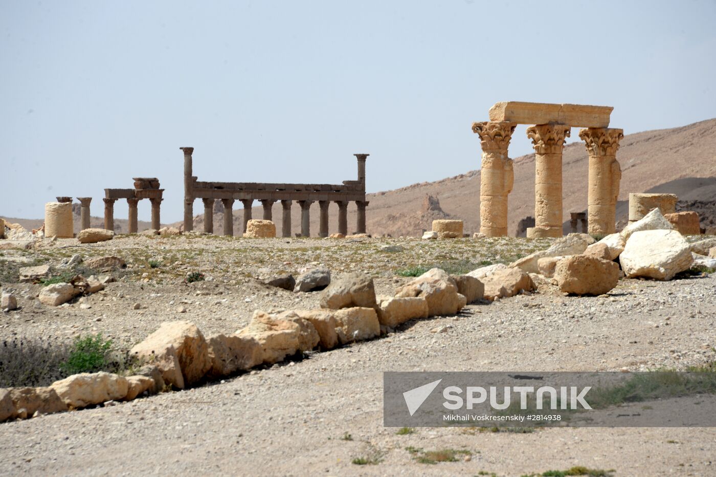 Historic site in Palmyra destroyed in military operations