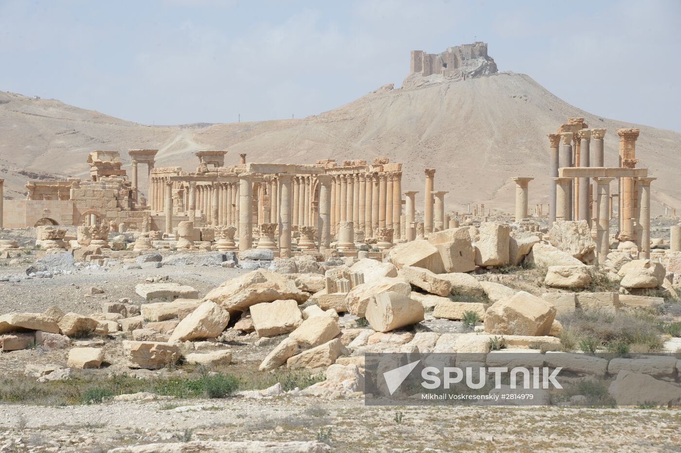 Historic site in Palmyra destroyed in military operations