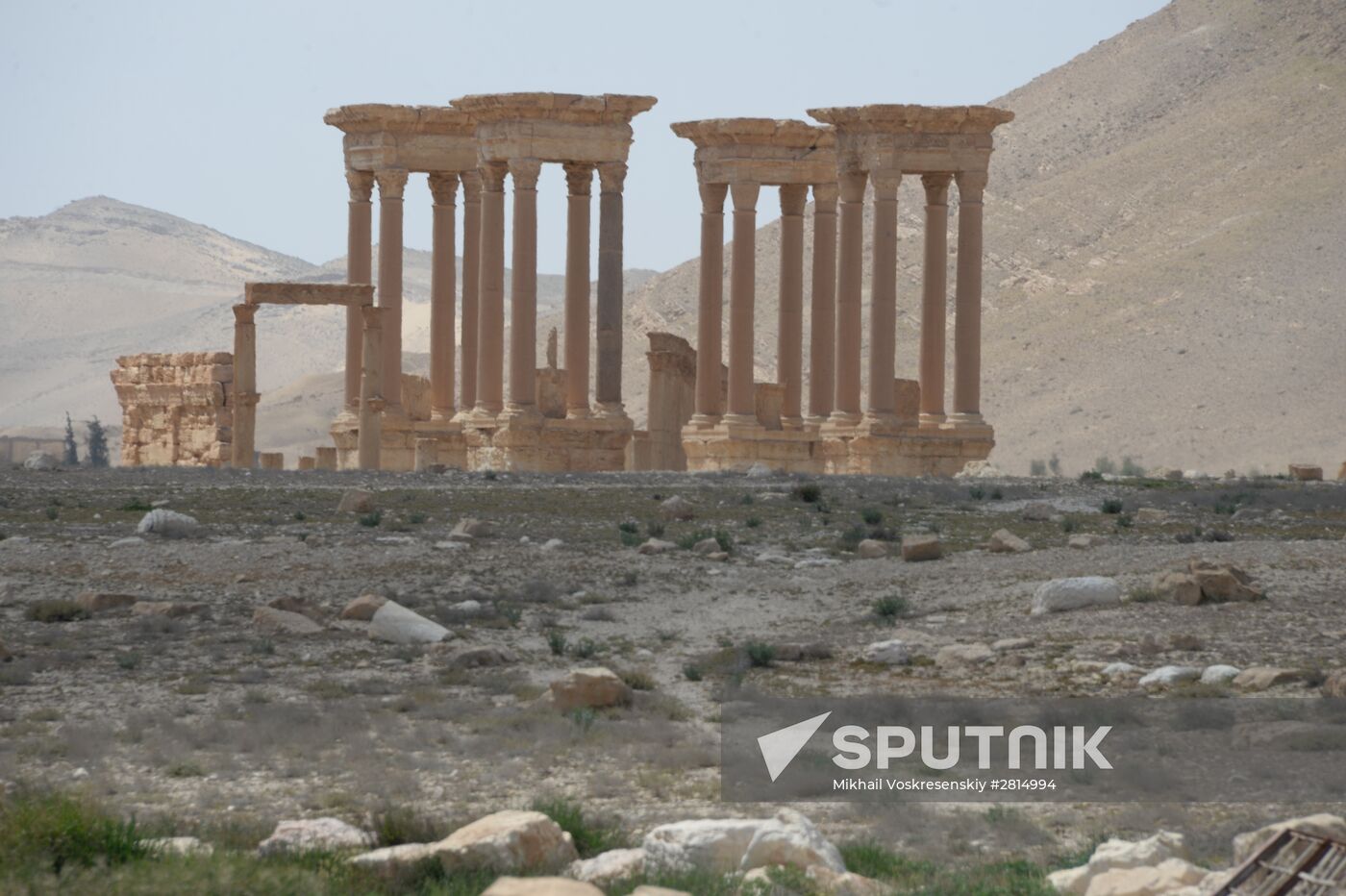 Historic site in Palmyra destroyed in military operations