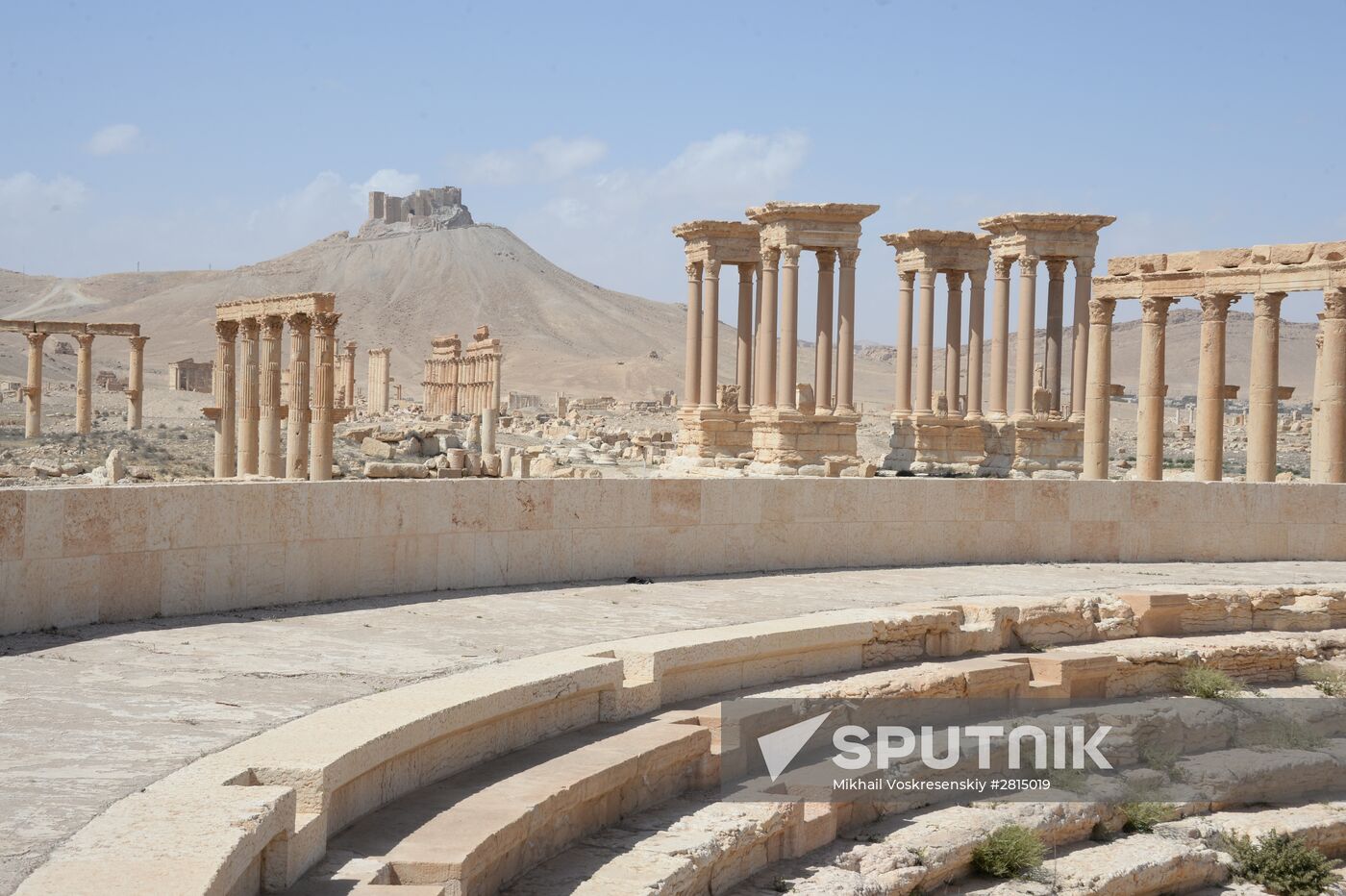 Historic site in Palmyra destroyed in military operations