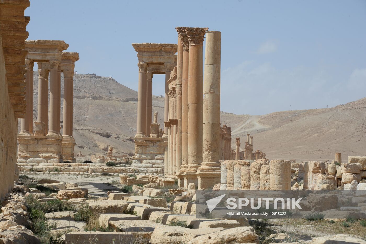 Historic site in Palmyra destroyed in military operations