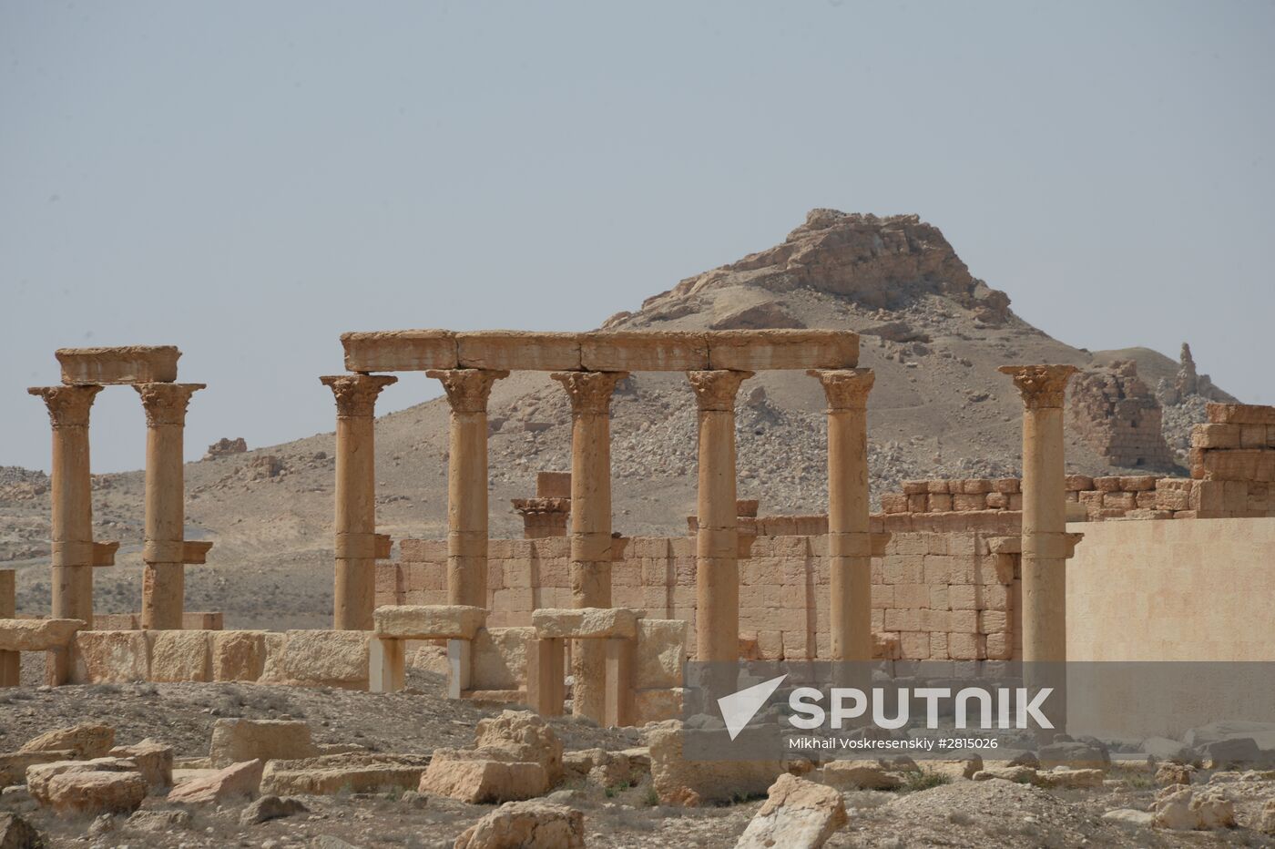 Historic site in Palmyra destroyed in military operations