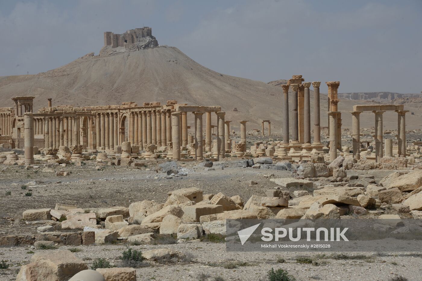 Historic site in Palmyra destroyed in military operations