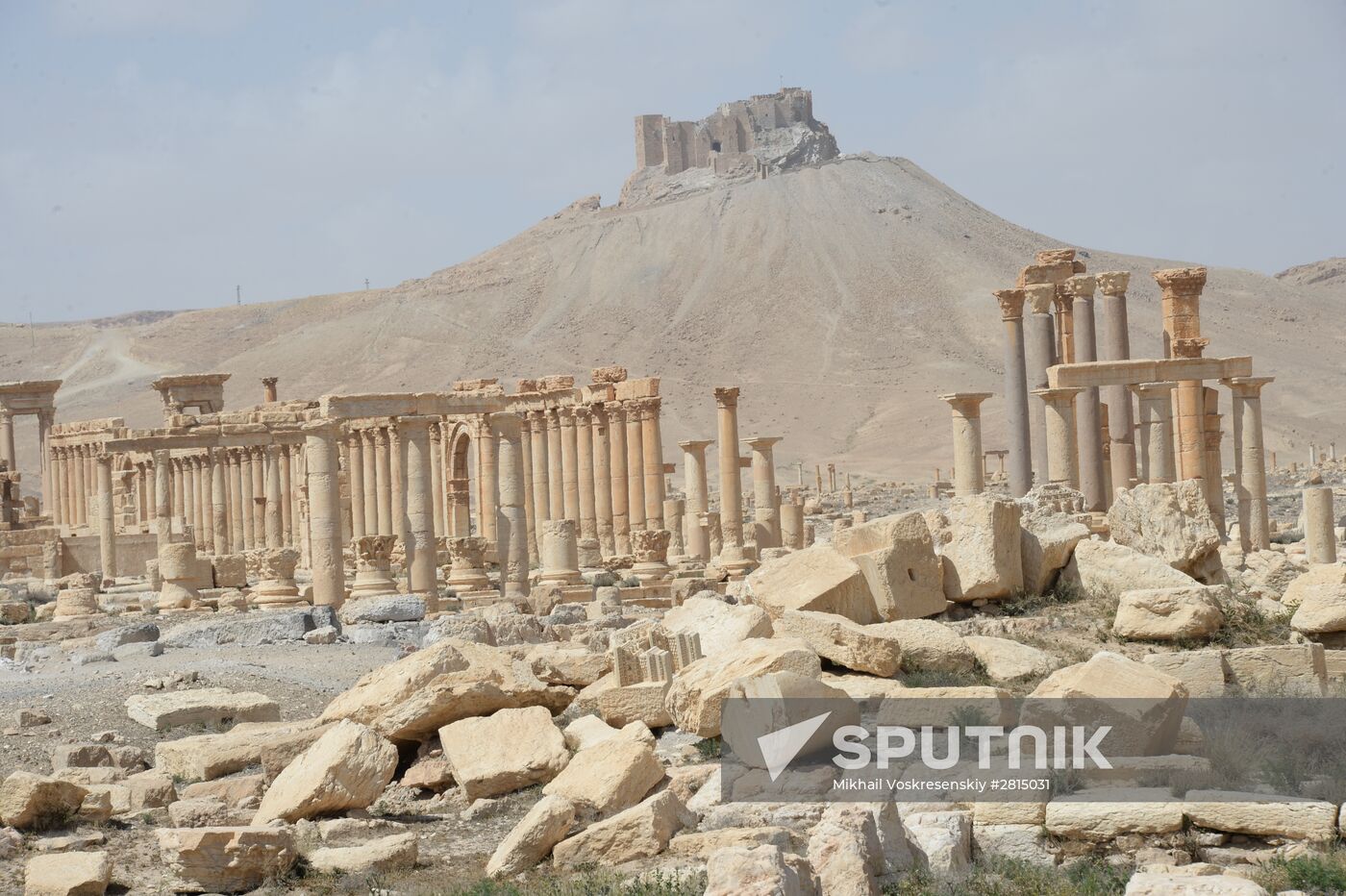 Historic site in Palmyra destroyed in military operations