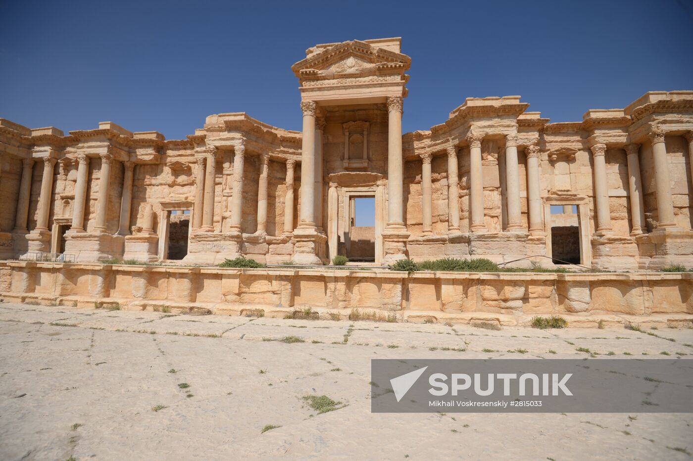 Historic site in Palmyra destroyed in military operations