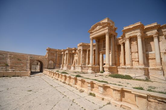 Historic site in Palmyra destroyed in military operations