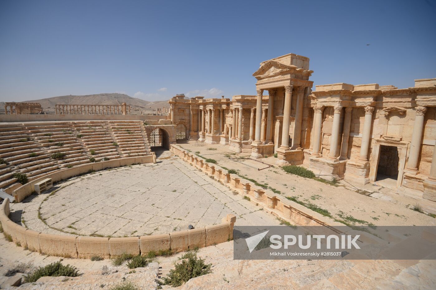 Historic site in Palmyra destroyed in military operations