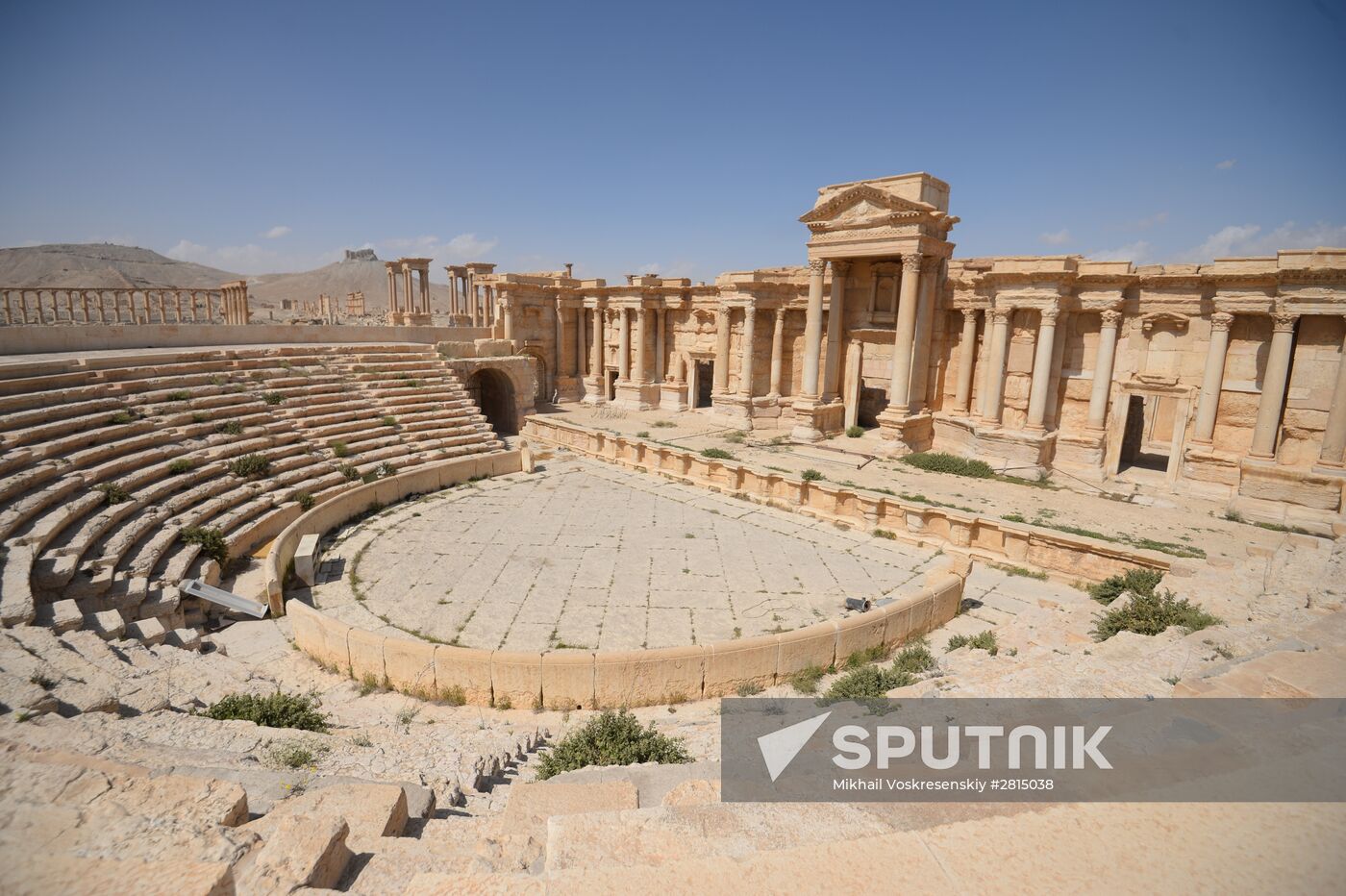 Historic site in Palmyra destroyed in military operations