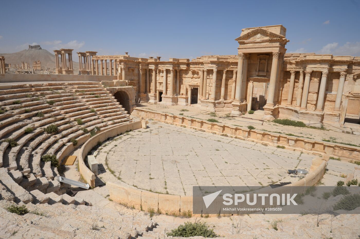 Historic site in Palmyra destroyed in military operations