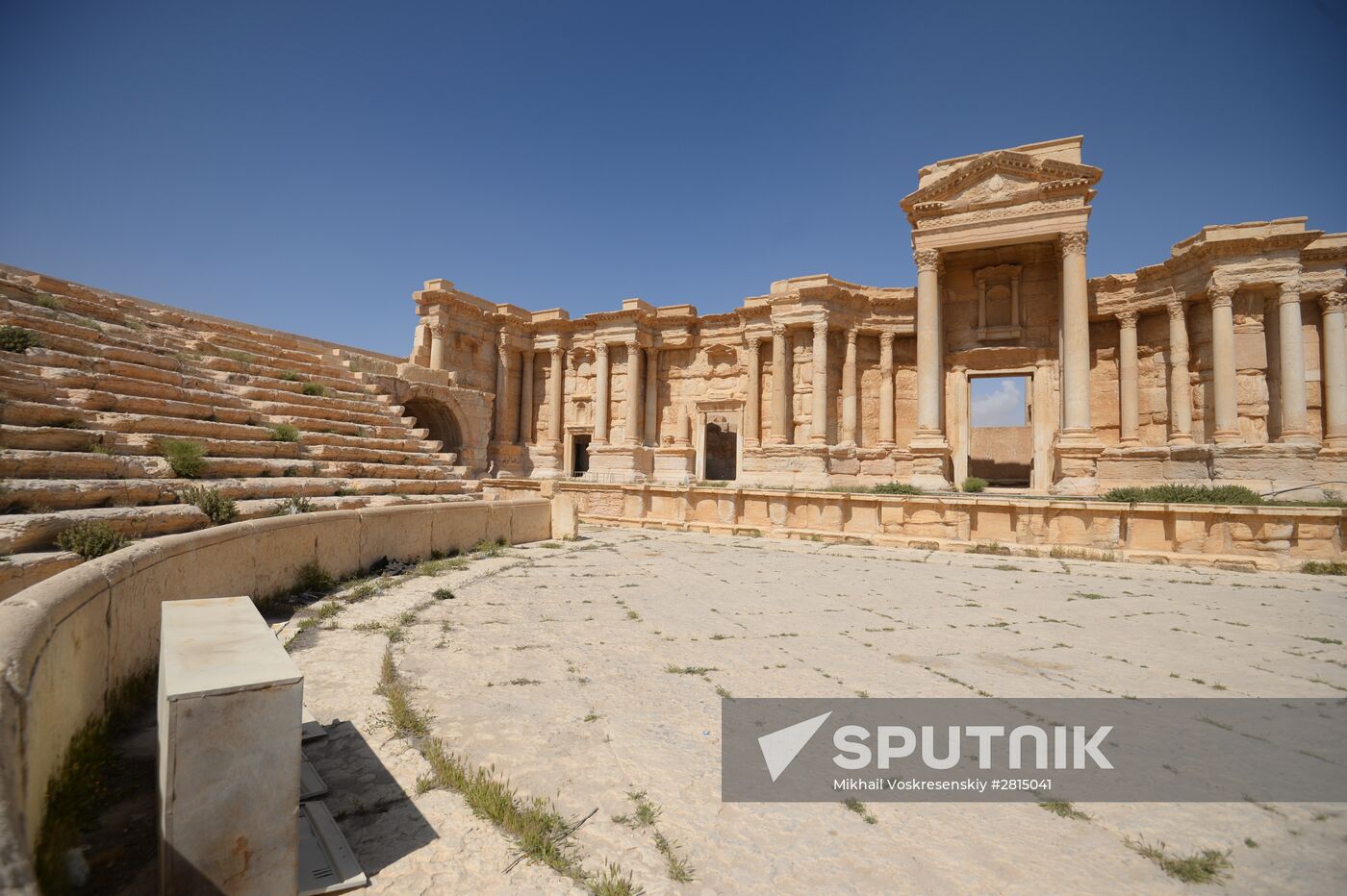 Historic site in Palmyra destroyed in military operations