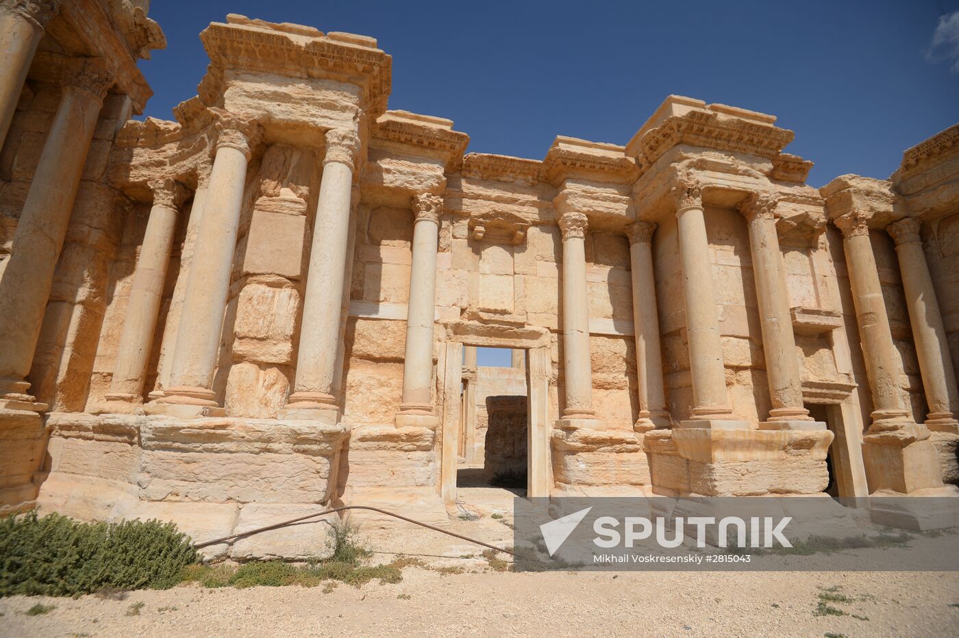Historic site in Palmyra destroyed in military operations