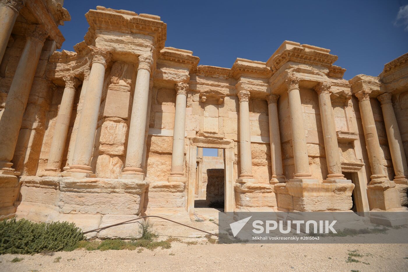 Historic site in Palmyra destroyed in military operations