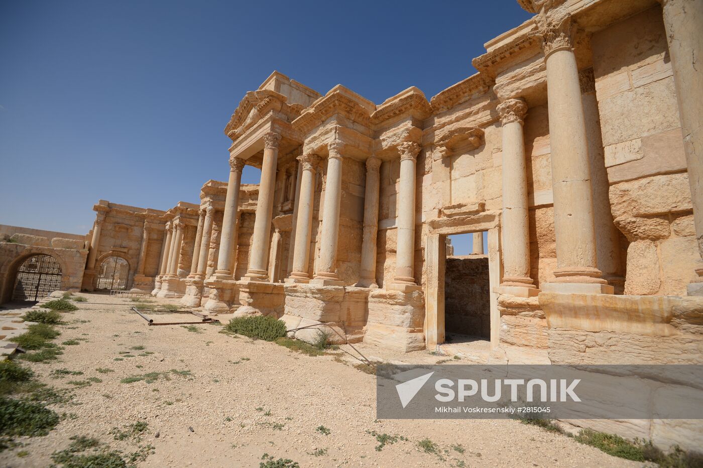 Historic site in Palmyra destroyed in military operations