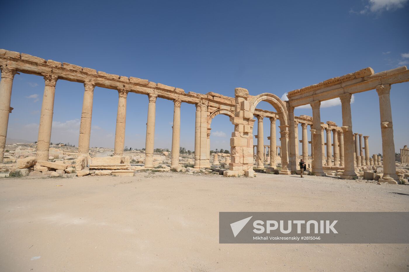 Historic site in Palmyra destroyed in military operations