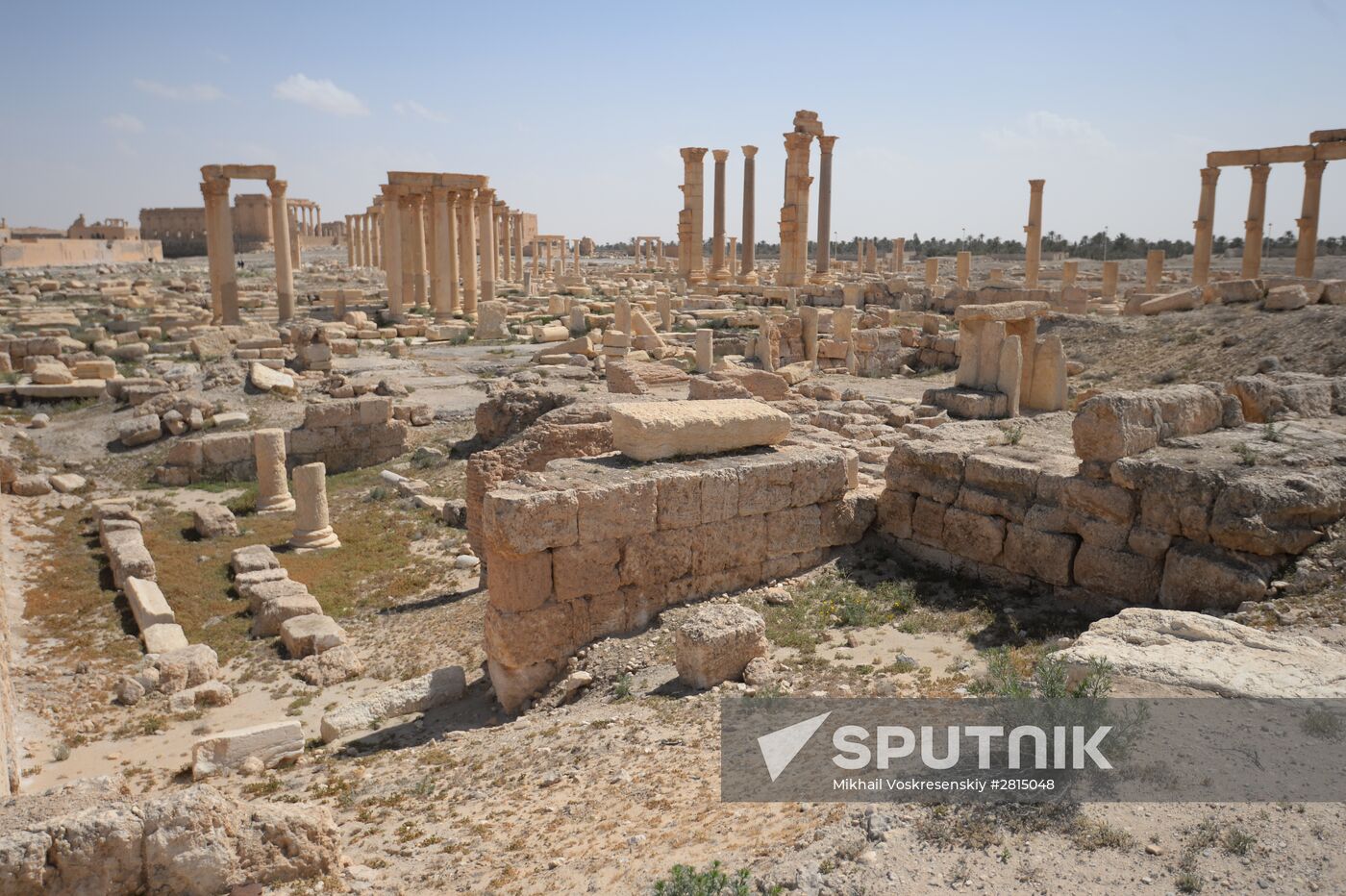 Historic site in Palmyra destroyed in military operations