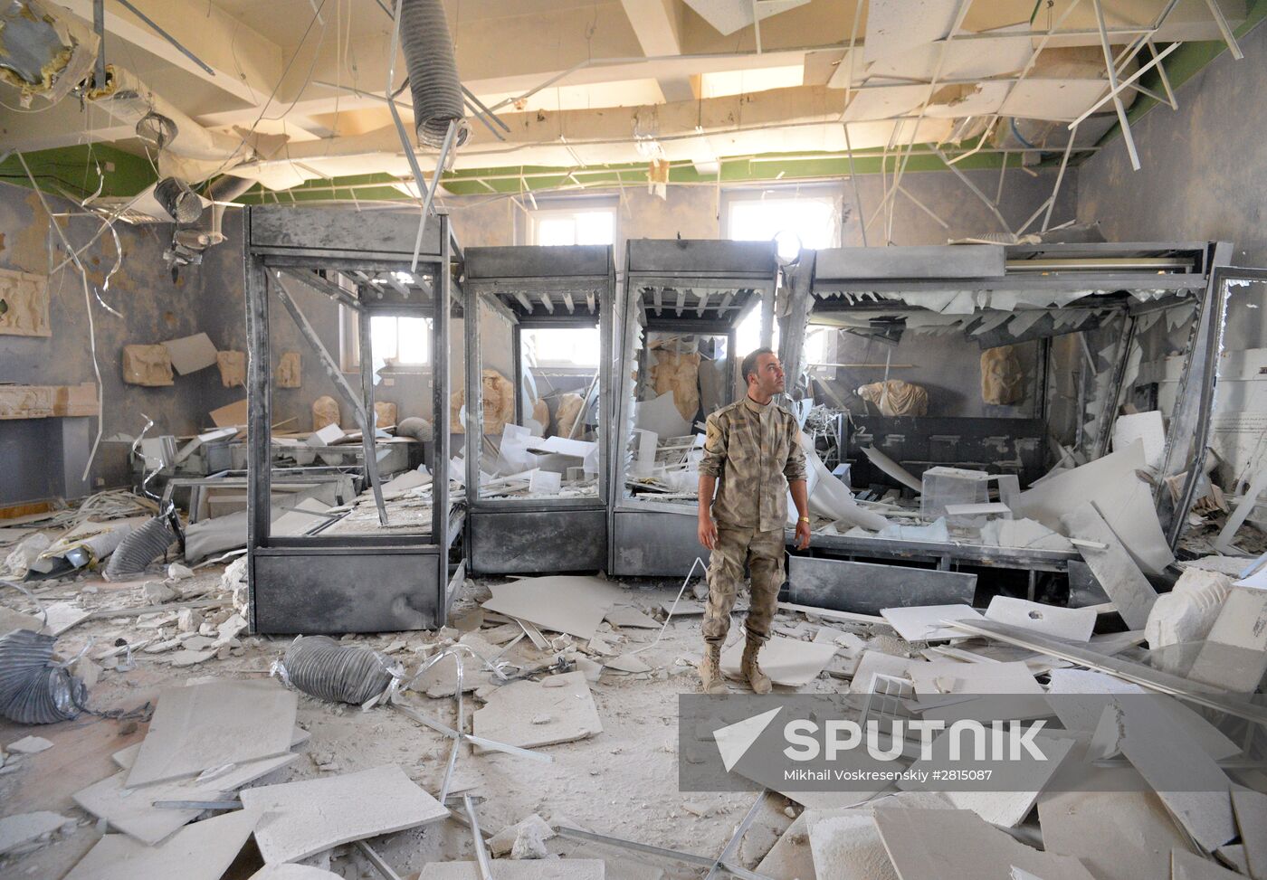 Museums in liberated Palmyra