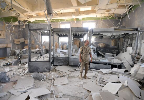 Museums in liberated Palmyra
