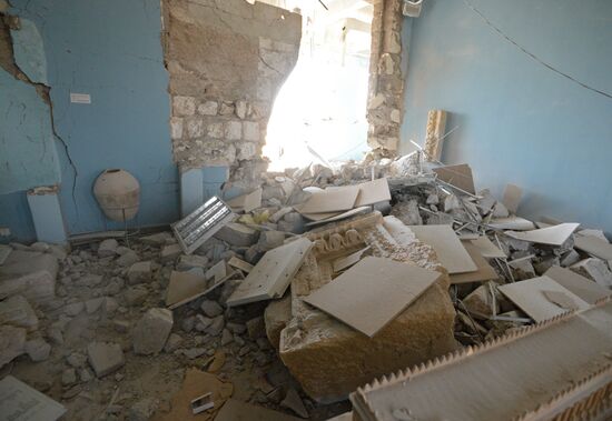 Museums in liberated Palmyra