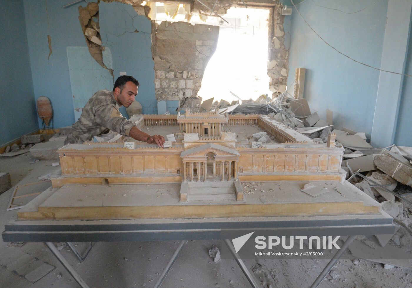 Museums in liberated Palmyra
