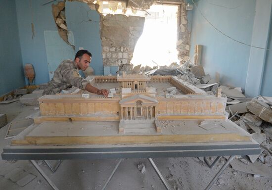 Museums in liberated Palmyra