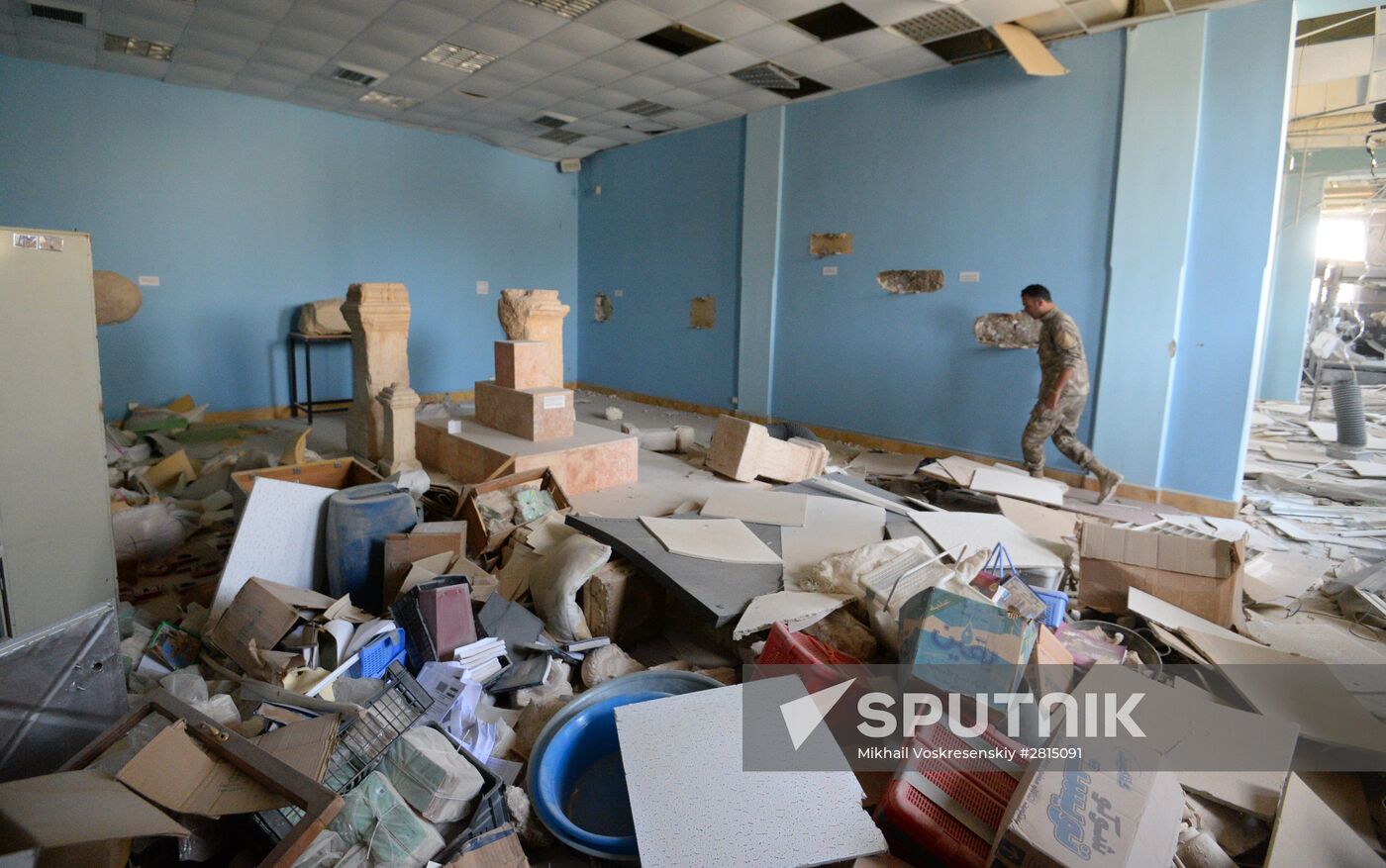 Museums in liberated Palmyra
