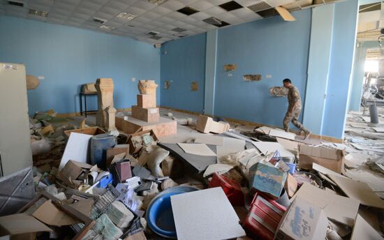 Museums in liberated Palmyra