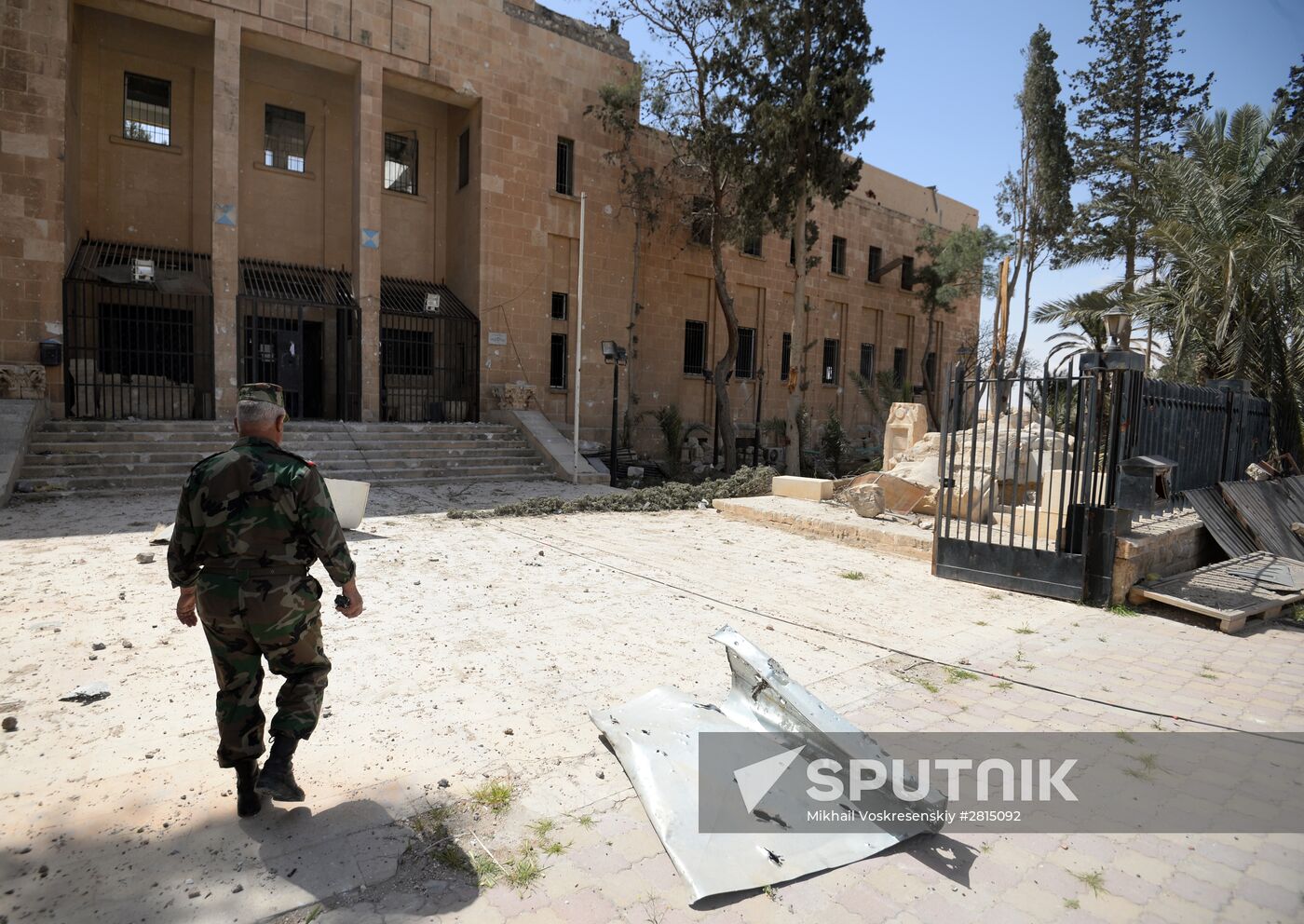 Museums in liberated Palmyra