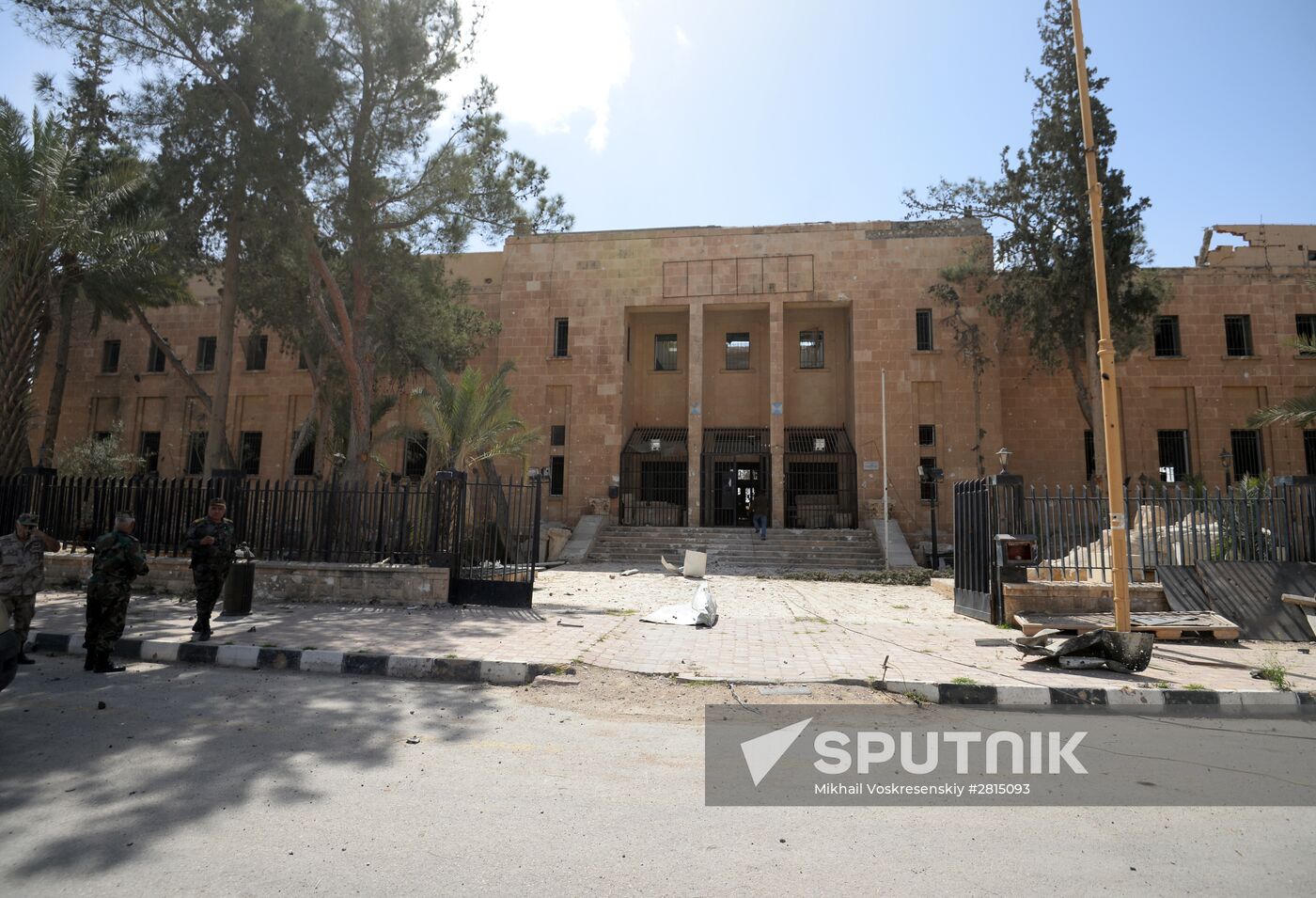Museums in liberated Palmyra