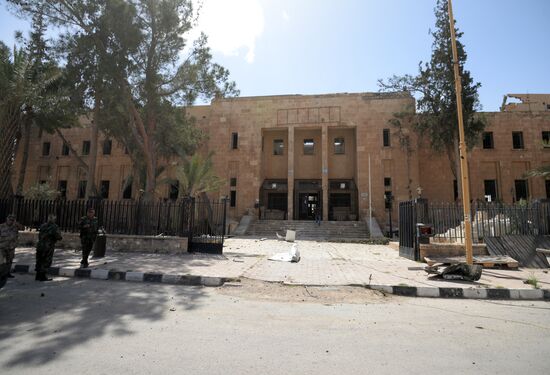 Museums in liberated Palmyra