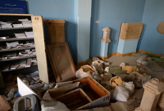 Museums in liberated Palmyra