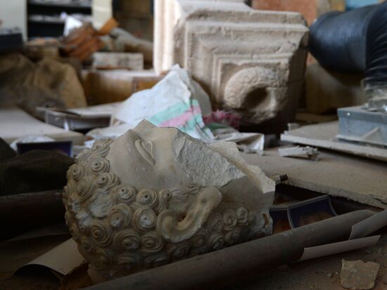 Museums in liberated Palmyra