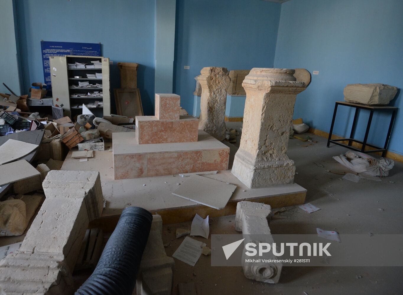 Museums in liberated Palmyra