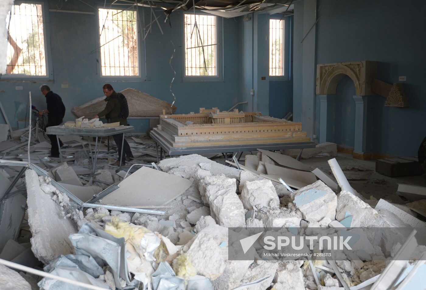 Museums in liberated Palmyra