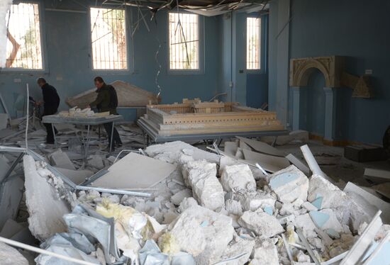 Museums in liberated Palmyra