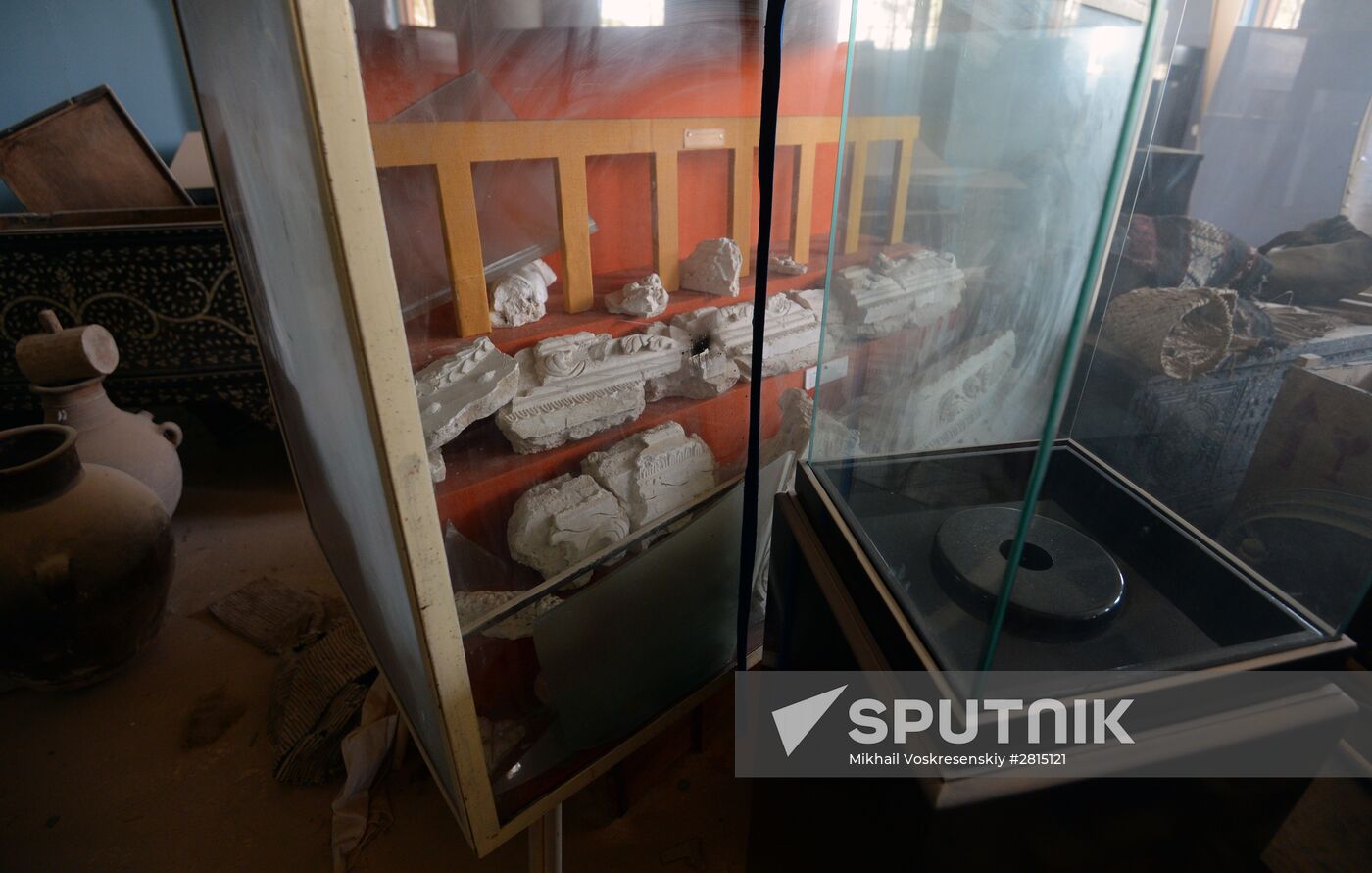 Museums in liberated Palmyra