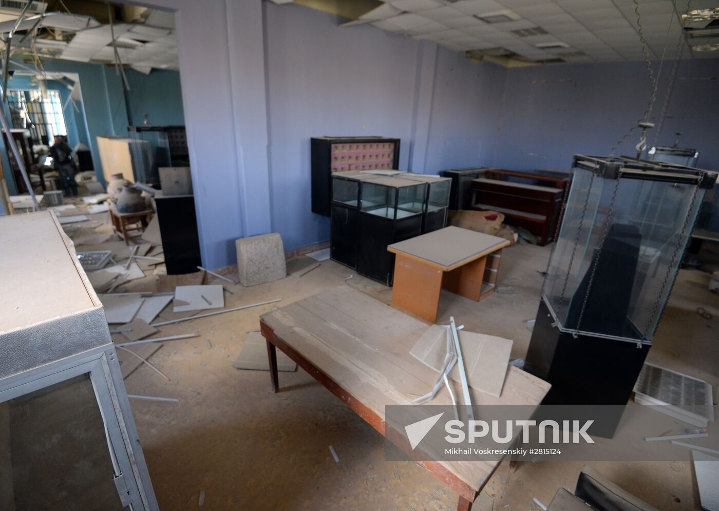 Museums in liberated Palmyra