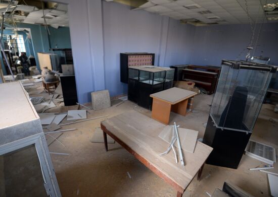 Museums in liberated Palmyra