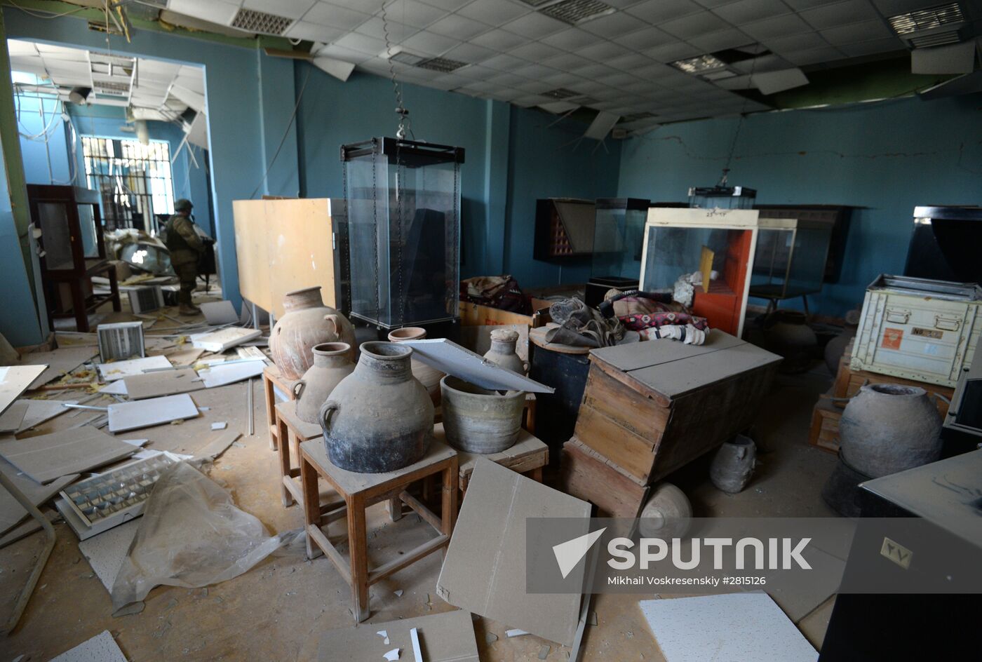 Museums in liberated Palmyra