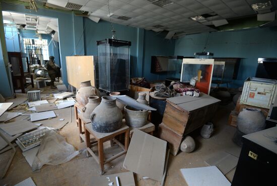 Museums in liberated Palmyra