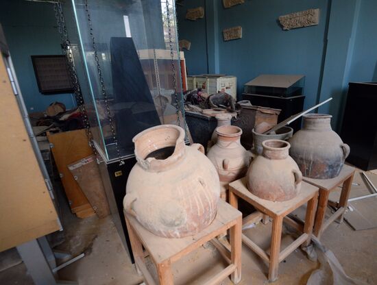 Museums in liberated Palmyra