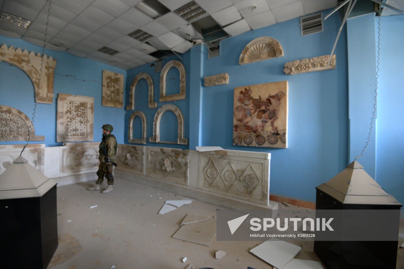 Museums in liberated Palmyra