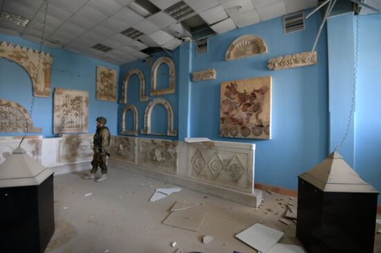 Museums in liberated Palmyra