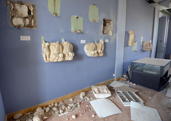 Museums in liberated Palmyra
