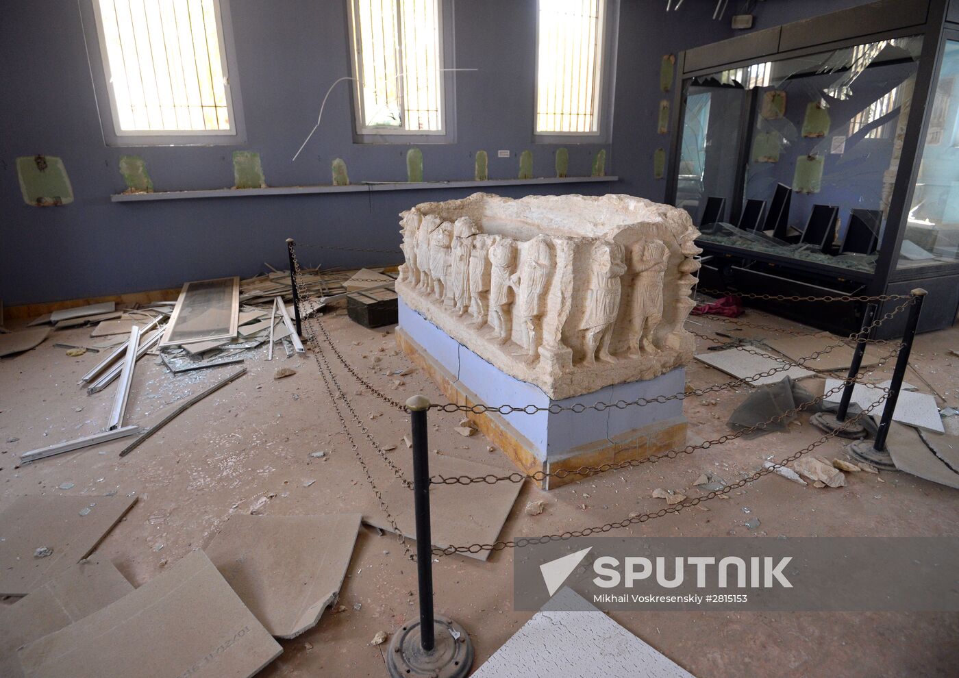 Museums in liberated Palmyra