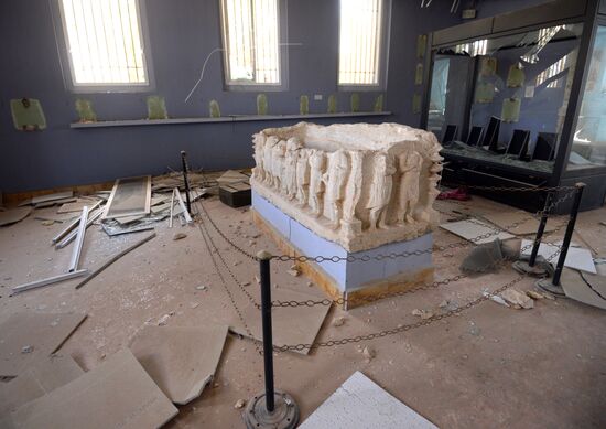 Museums in liberated Palmyra