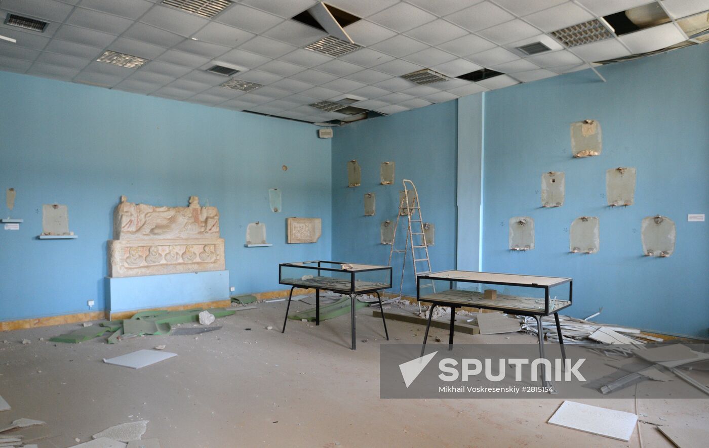 Museums in liberated Palmyra