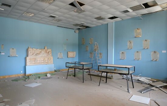 Museums in liberated Palmyra