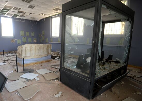 Museums in liberated Palmyra